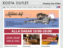 Tablet Screenshot of kostaoutlet.se